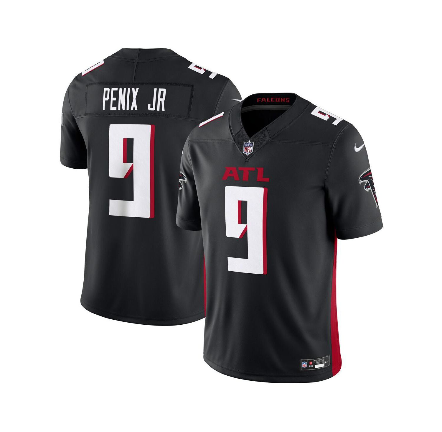 Men's Michael Penix Jr. Black Atlanta Falcons Vapor F.U.S.E. Limited Jersey