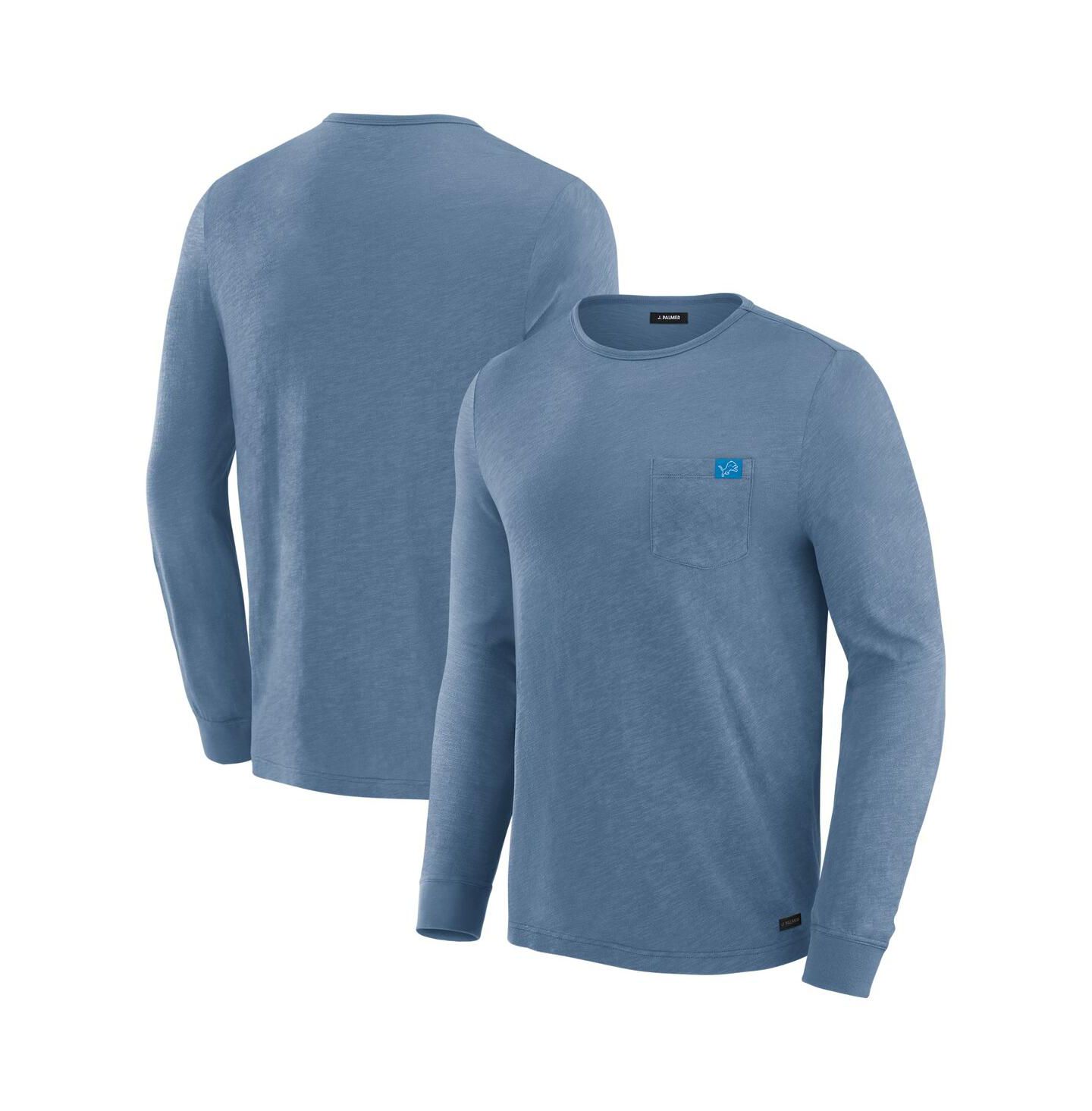 Мужская футболка J. Palmer Royal Detroit Lions In-The-Pocket Long Sleeve — фото 1