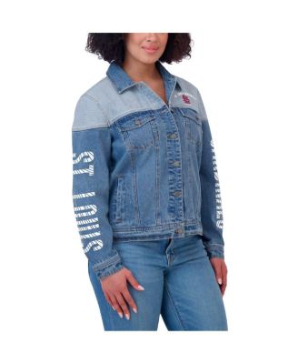 Women's St. Louis Cardinals Full-Button Denim Jacket