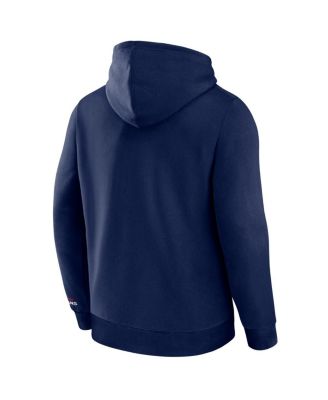 Men's Navy Houston Texans Legacy Fleece Pullover Hoodie