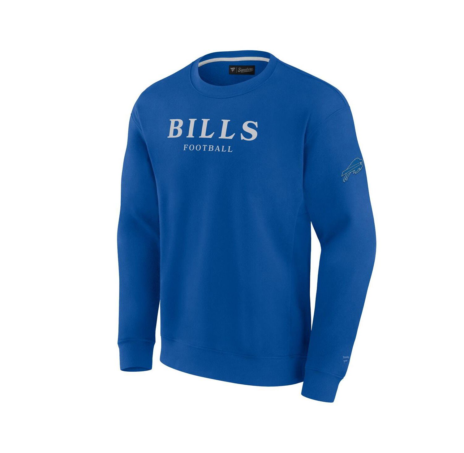 Men's and Women's Royal Buffalo Bills Elements Unlimited Fleece Pullover Sweatshirt