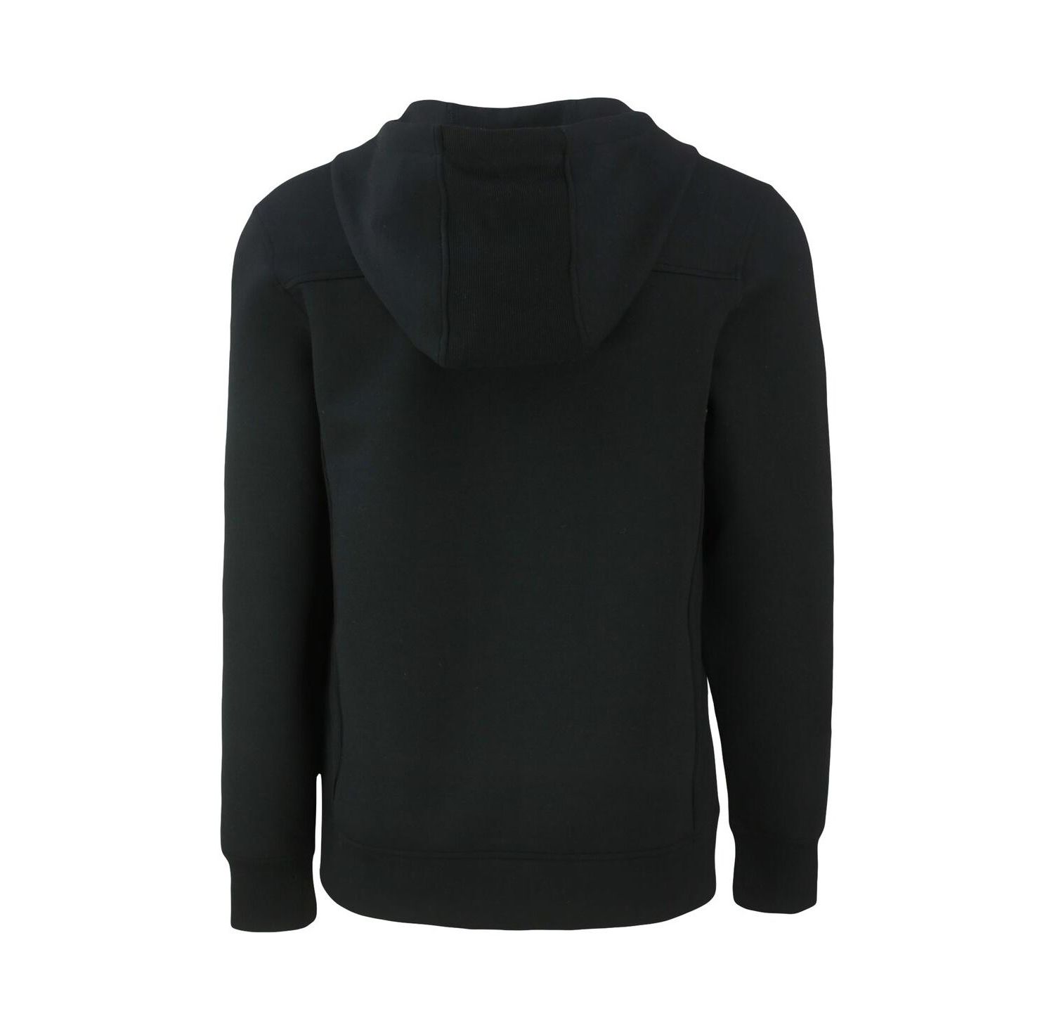 Men's Black Green Bay Packers Primary Mark Roam Half-Zip Pullover Hoodie