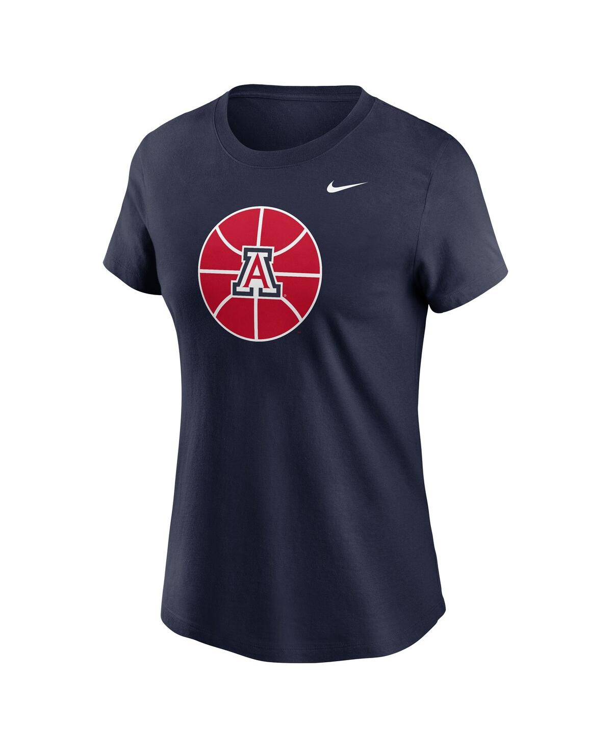 Nike Women's Navy Arizona Wildcats Basketball Primary T-shirt In Navy