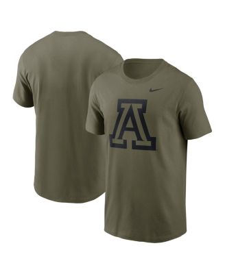 Nike - Men's Olive Arizona Wildcats 2024 Military Appreciation Tonal Logo Performance T-shirt