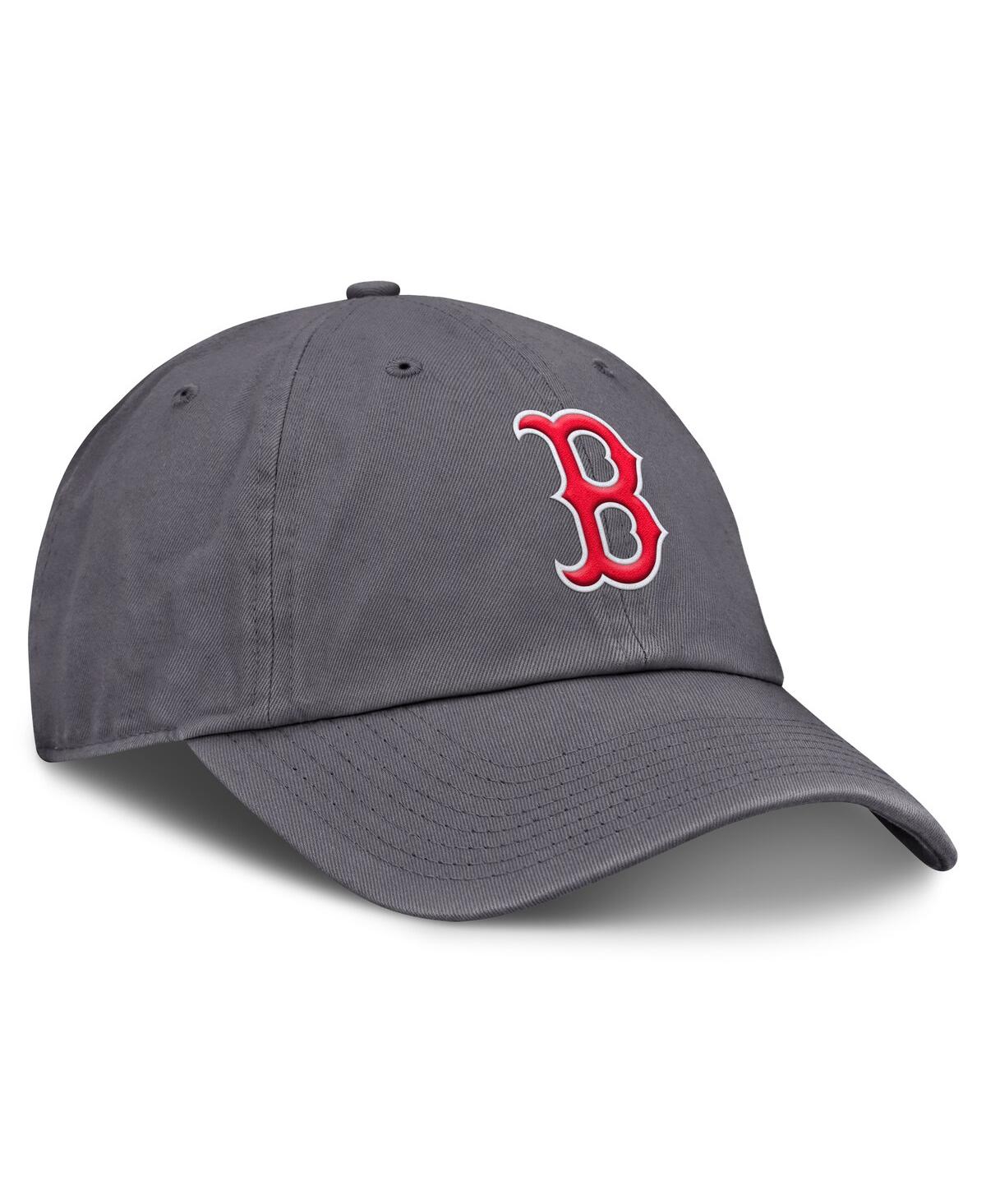 Nike Boston Red Sox Club  Men's Dri-fit Mlb Adjustable Hat In Gray