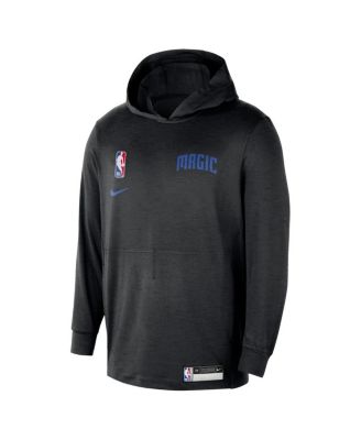 Men's Black Orlando Magic 2024/25 On-Court Authentic Practice Yoga Restore Lightweight Pullover Hoodie