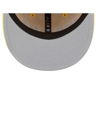 Men's Gold Indiana Pacers Jersey Hook Statement Edition 9FIFTY Snapback Hat