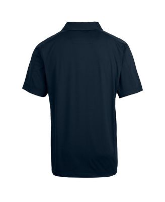 Men's Navy New York Yankees Prospect Textured Stretch Polo