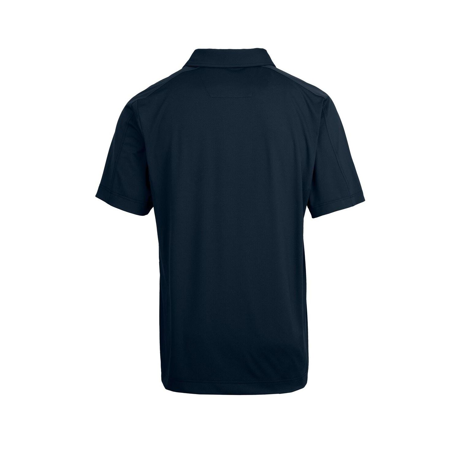 Men's Navy New York Yankees Prospect Textured Stretch Polo