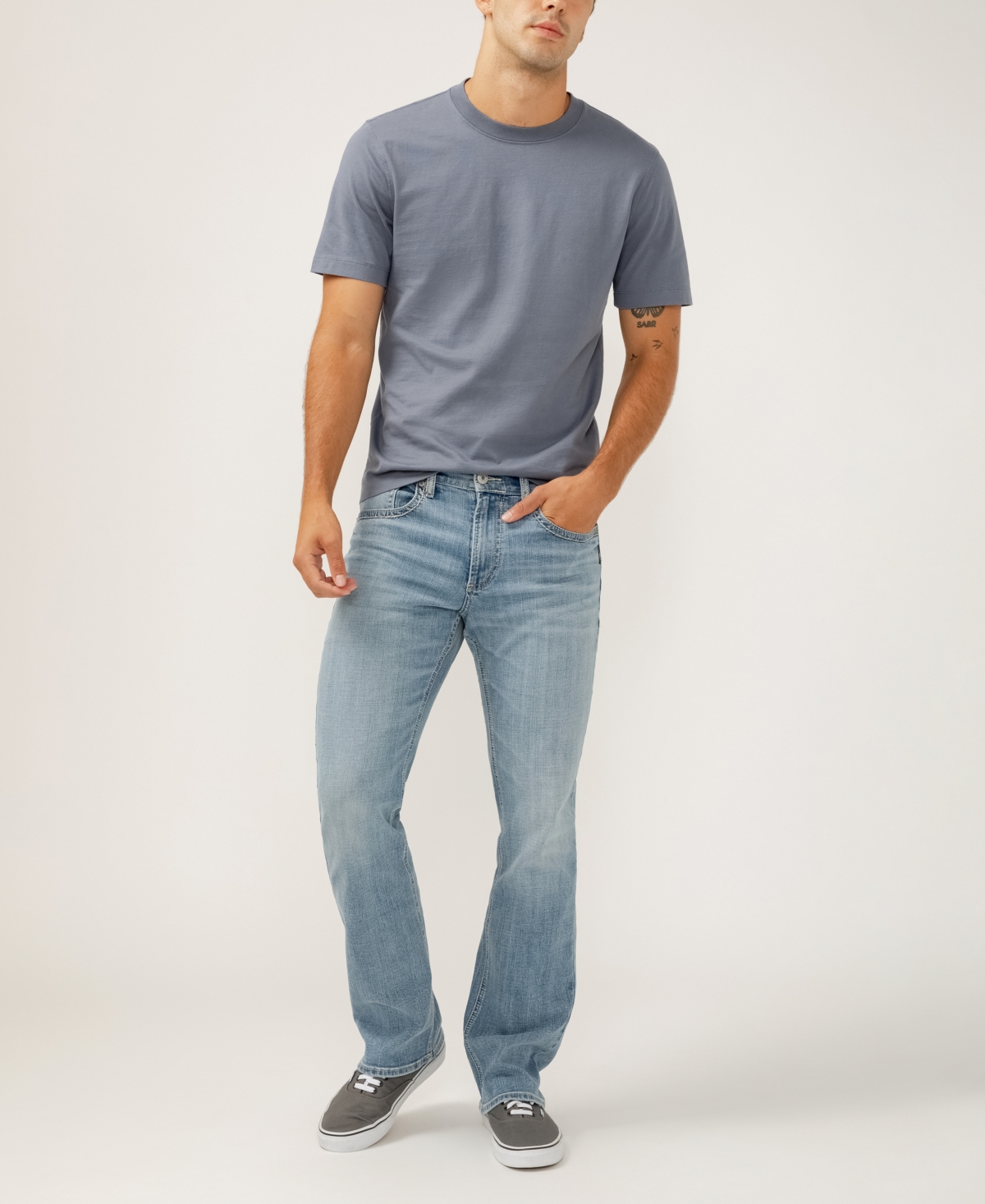 Silver Jeans Co. Jace Slim Bootcut Jeans In Blue