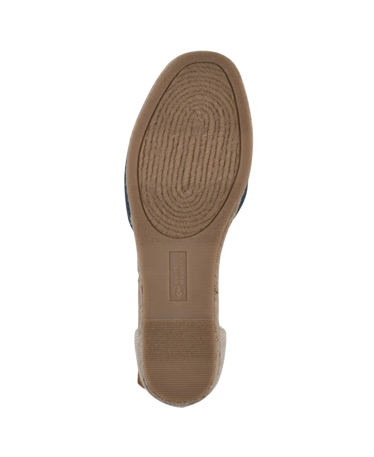 WHITE MOUNTAIN WOMEN'S MAINTAIN ESPADRILLE WEDGE SANDALS 