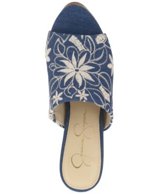 Women's Shelbie Block Heel Platform Mules