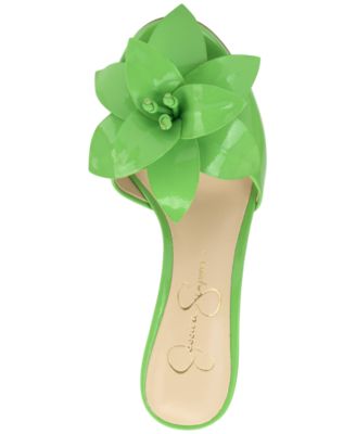 Women's Percia Flower High-Heel Dress Mules