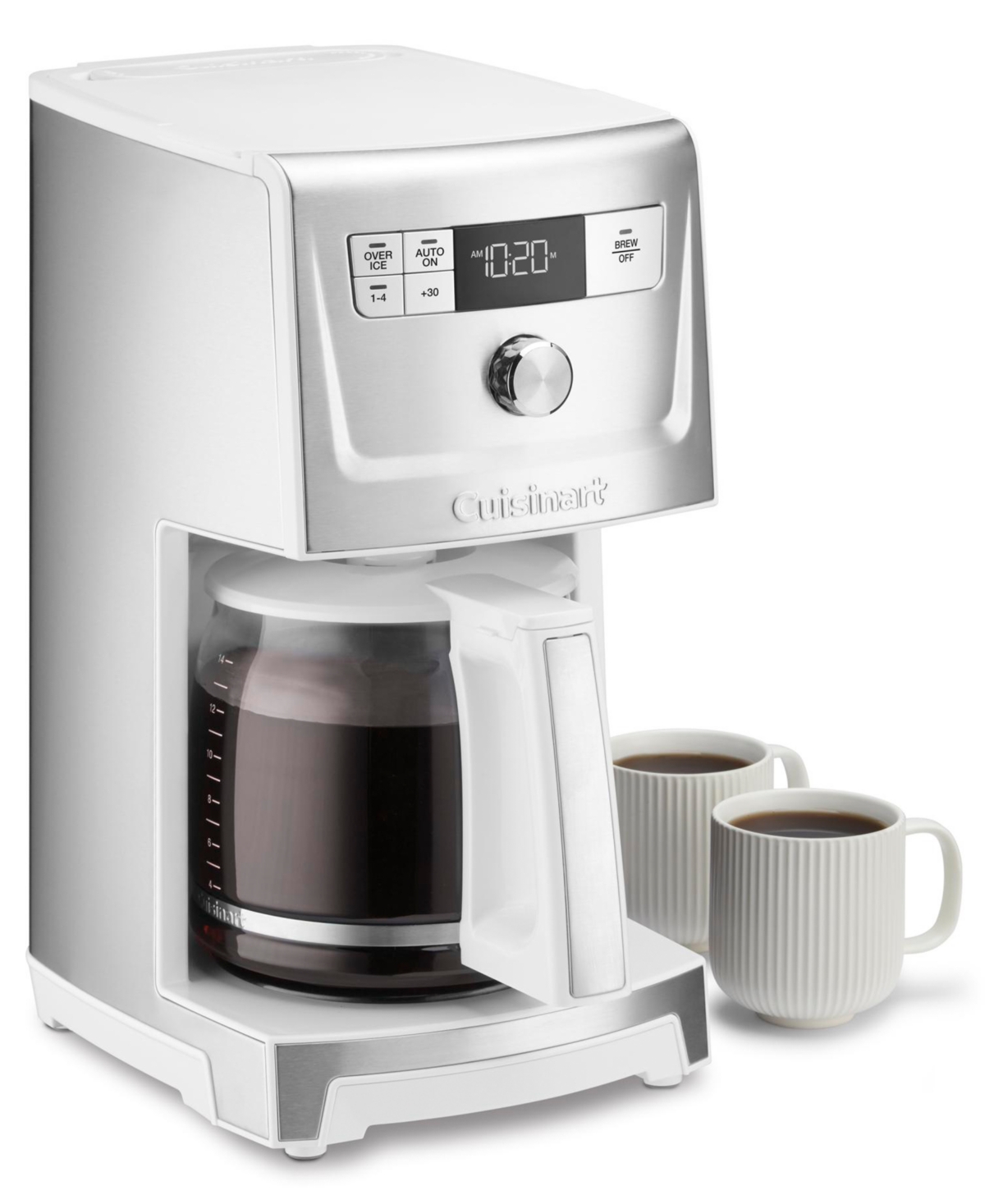 Cuisinart 14-cup Perfectemp Coffeemaker With Over Ice, Dcc-3500ss In White
