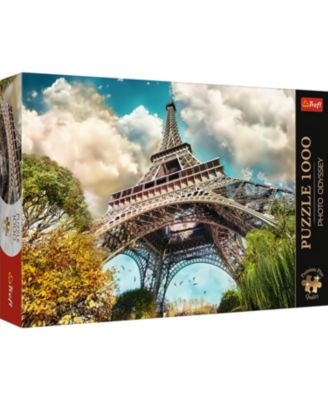 Premium Plus 1000 Piece Puzzle - Eiffel Tower in Paris, France