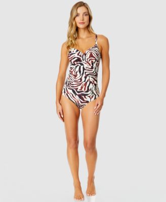 ANNE COLE TANKINI TOP HIGH RISE BOTTOM 