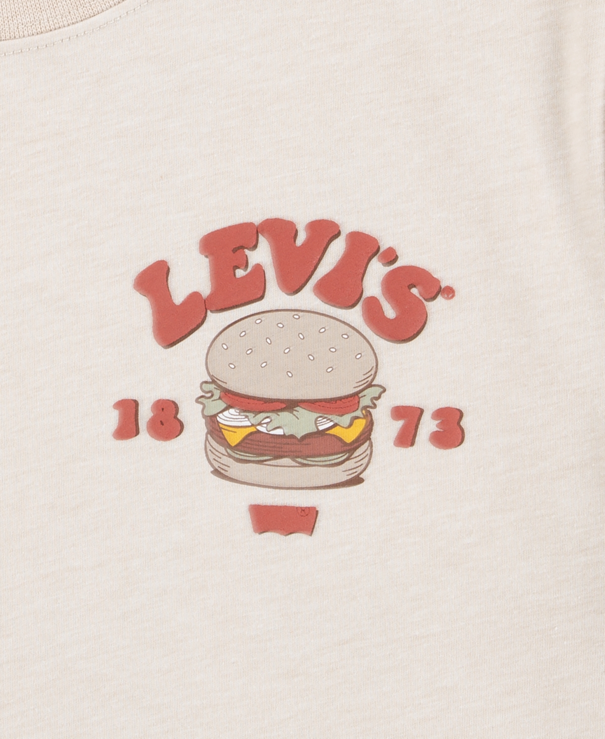 LEVI'S TODDLER & LITTLE BOYS BIG BURGER T-SHIRT 