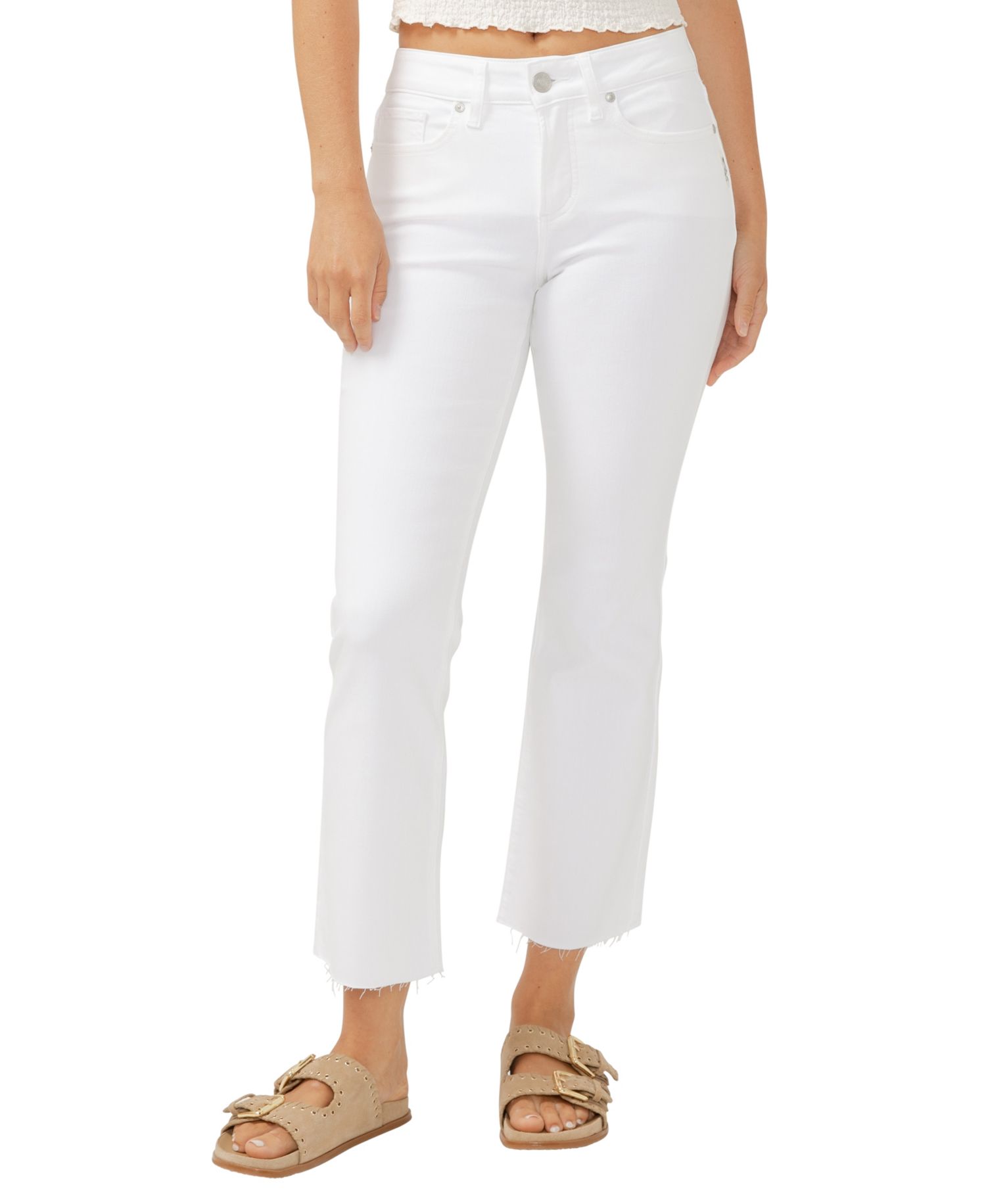 Women's Suki Mid Rise Curvy Fit Kick Flare Jeans