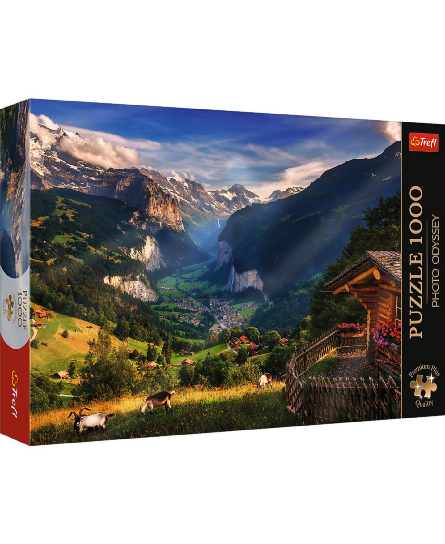 Детская игрушка Trefl Photo Odyssey Lauterbrunnen Valley, Switzerland 1000-Piece Puzzle, Ages 12+ — фото 1
