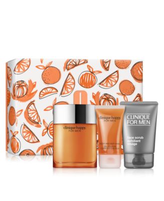 Clinique 3-Pc. Happy For Him Men's Fragrance & Grooming Set - Macy's