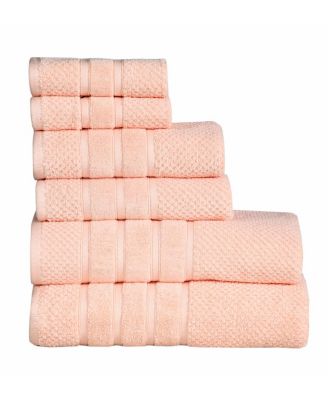 Waffle 6-Pc. Bath Towel Set