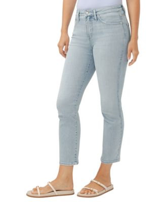 Women's Isbister High Rise Ankle Straight Leg Luxe Stretch Jeans
