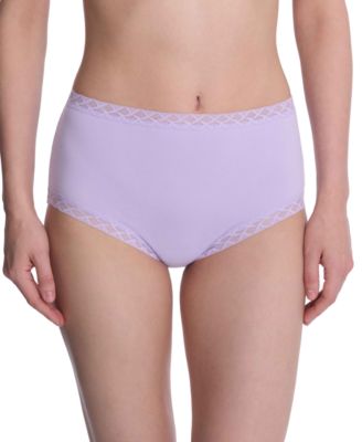 Natori - Lace-Trim High-Rise Brief 755058