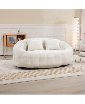 Bean Bag Chair Sofa, Memory Foam Lazy Lounger for Living Room, Bedroom, Gaming, Indoor