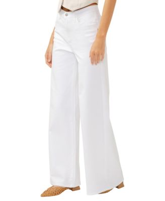 Women's Highly Desirable High Rise Ultra-Wide Leg Jeans