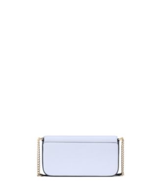 Devin Saffiano Leather Flap Chain Wallet