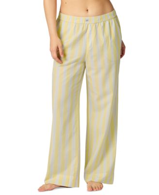 GAP - Women's Striped Poplin Pajama Pants
