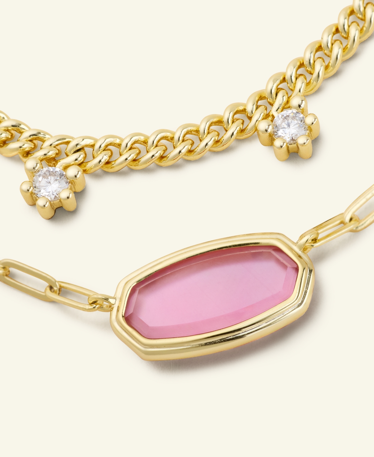 KENDRA SCOTT MACY'S FLOWER SHOW FRAMED ELISA MULTI STRAND NECKLACE, EXCLUSIVELY AT MACY'S 