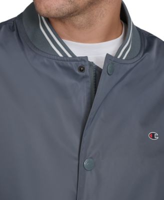 Men's Varsity Stripe Bomber Jacket