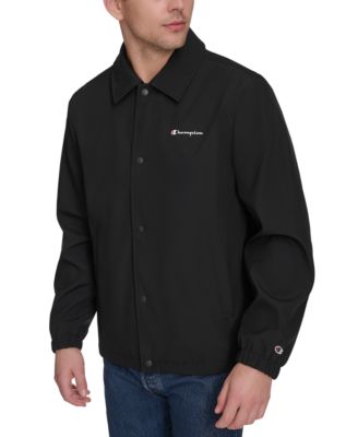Champion Men's Logo Coach Jacket - Macy's