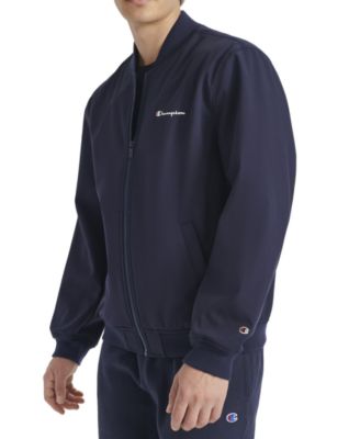 Men's Logo Varsity Bomber Jacket
