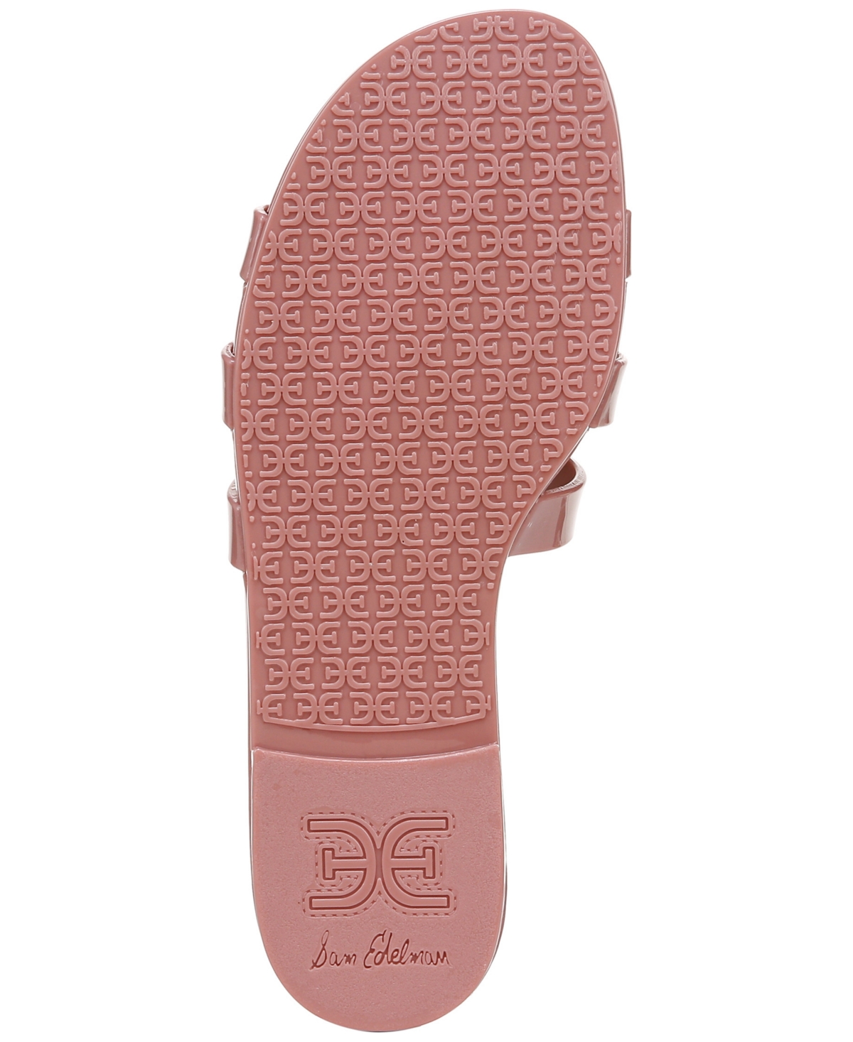 Sam Edelman Bay Jelly Slide Sandal Pink Lily Jelly In Pink Lily Jelly