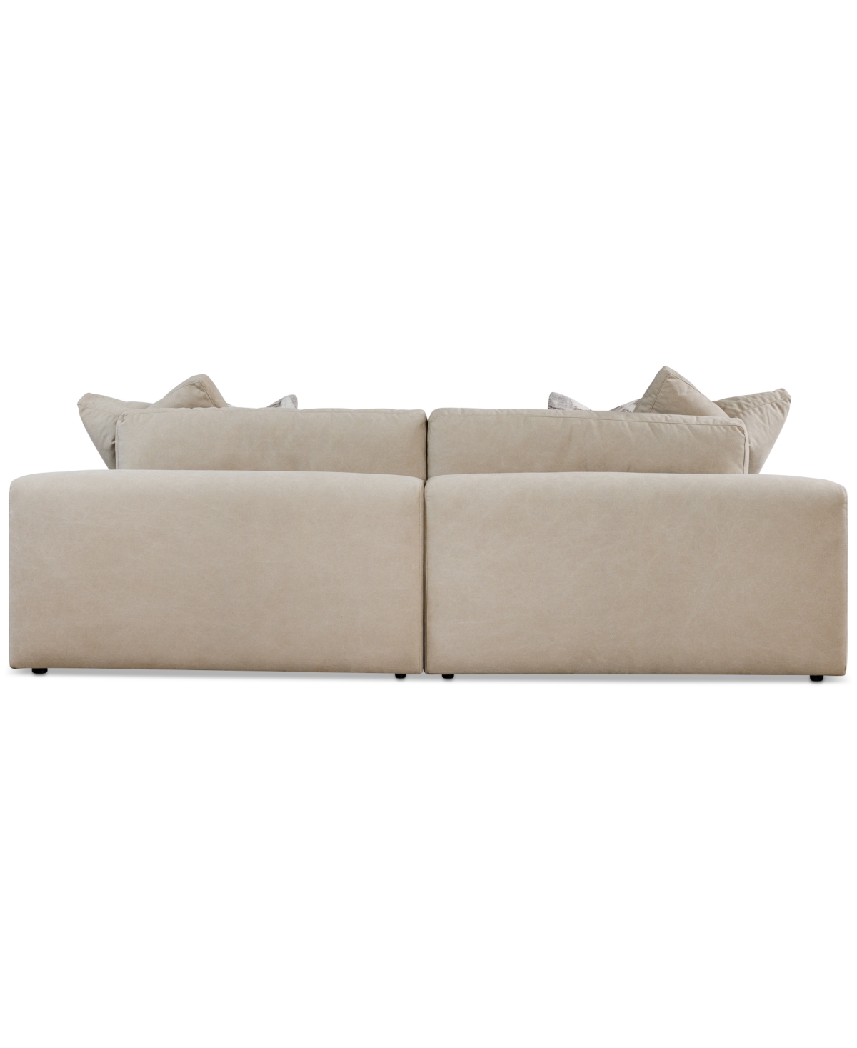 Macy's Klarke 2-pc. Sofa With Deep Seating, Exclusively At  In Platinum