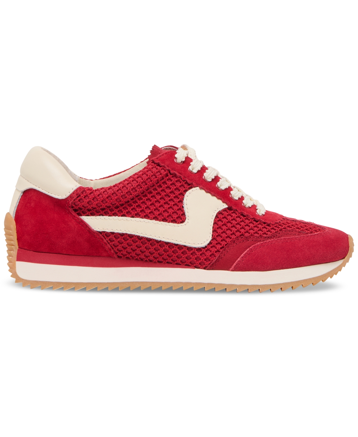 Dolce Vita B.ntcd Mesh Sneaker In Crimson Woven Mesh