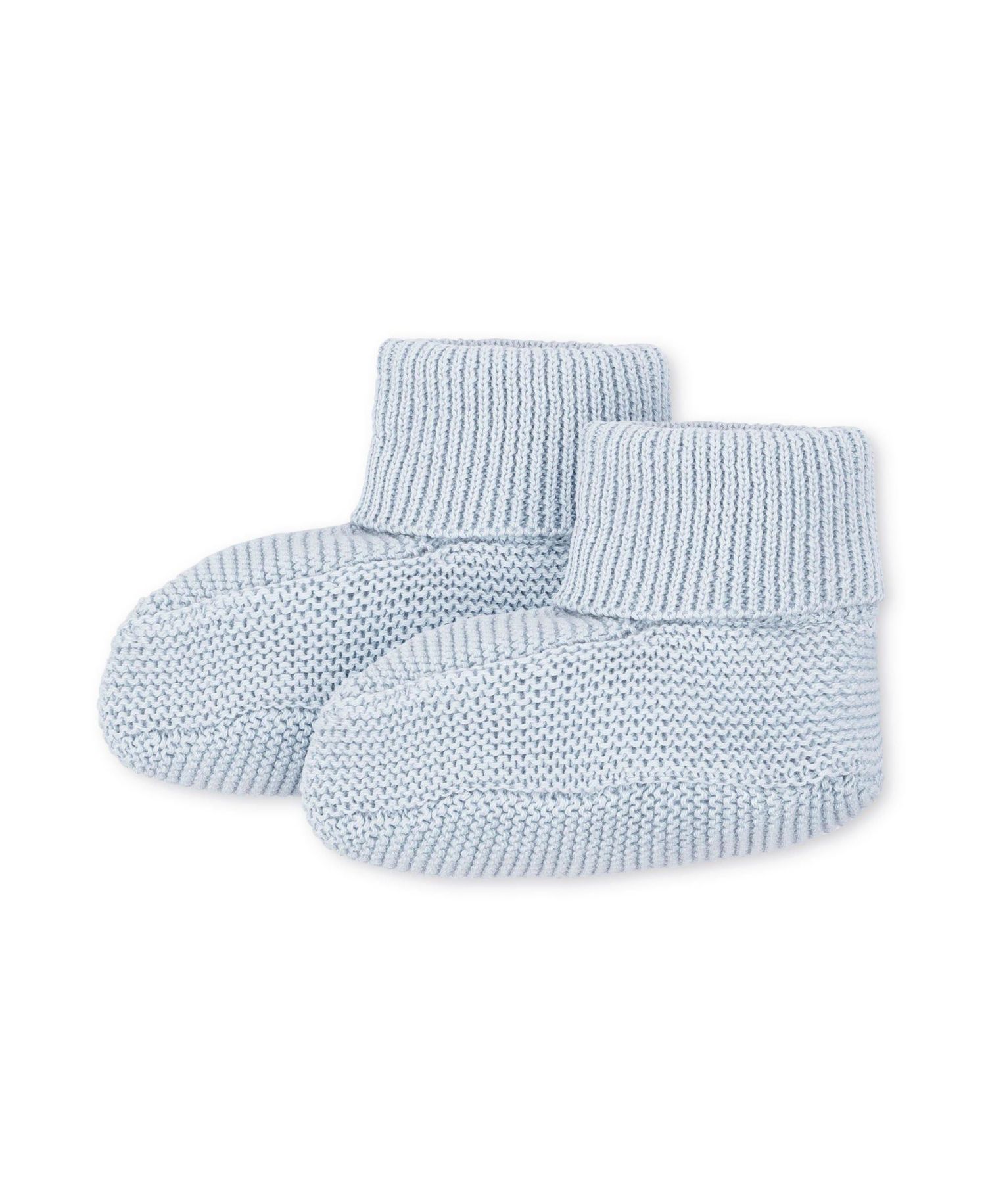 Baby Boys Hope and Henry Organic Sweater Beanie and Bootie 2-Piece Set