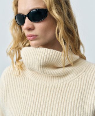 Women's Wool Blend Turtleneck Sweater
