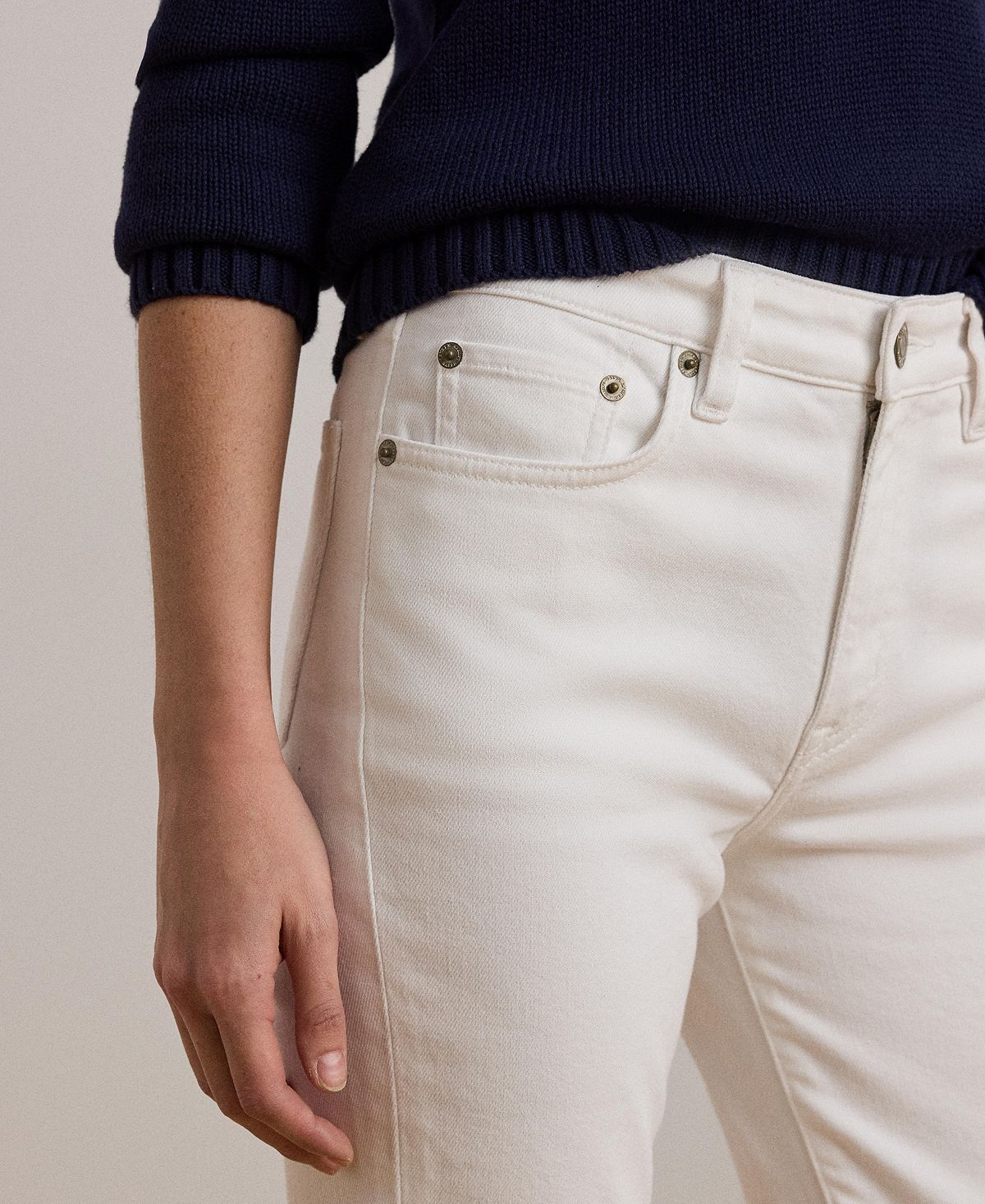 Lauren Ralph Lauren Women's High-Rise Skinny Ankle Jeans view 5 — MAYCSS fashion products