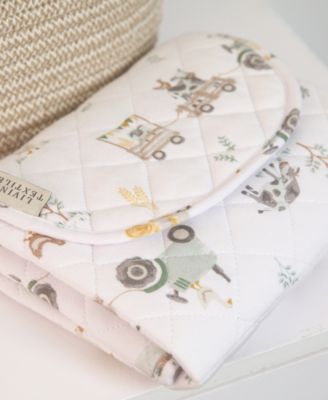 Baby Boys and Girls Tractor Ride Collection Waterproof Travel Change Mat