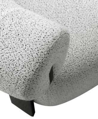 Bartow Modern Woven Fabric Upholstered Accent Chair