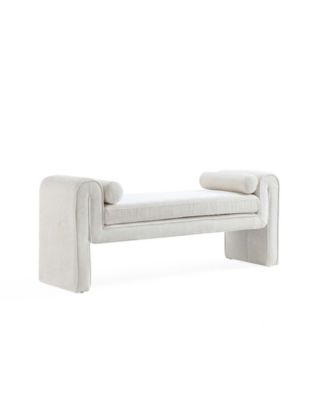 Concord 59" Modern Chenille Upholstered Bench