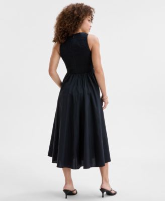 Petite Cotton Sleeveless Maxi Dress, Exclusively at Macy's