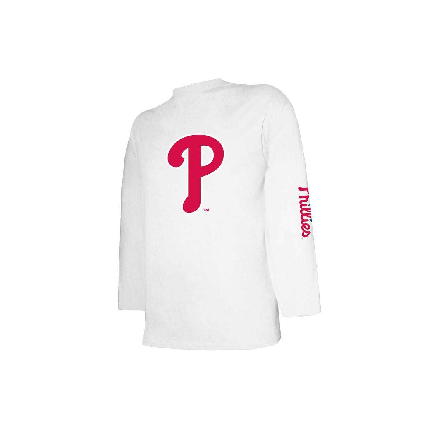 Big Boys and Girls Red/White Philadelphia Phillies Combo T-Shirt Set