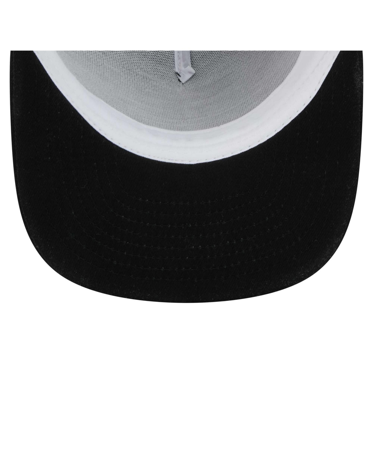 New Era Men's Black Chicago White Sox 9fifty A-frame Trucker Snapback Hat In Black