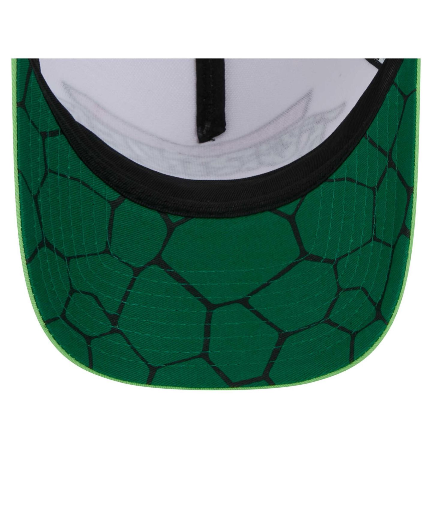 Мужская кепка New Era White Teenage Mutant Ninja Turtles 9FORTY Adjustable Hat — фото 2