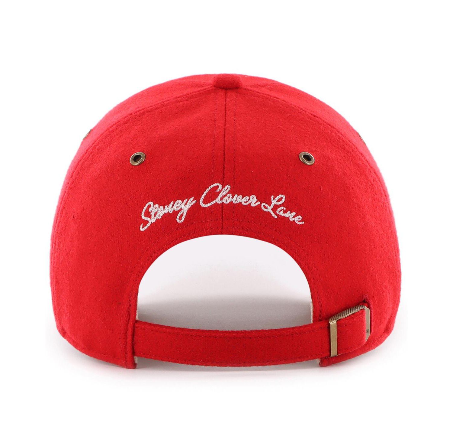 Men's and Women's Red Kansas City Chiefs Field Goal Clean Up Adjustable Hat