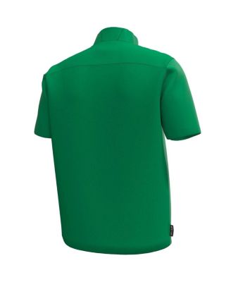Men's Kelly Green Notre Dame Fighting Irish Motivate Quarter-Zip Short Sleeve Top